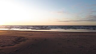 WallPics - 4K Wallpapers - aerial view of baltic sea sunset beach | Trending HD Video