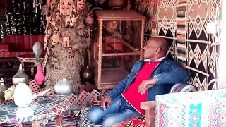 wonder man - a man smoking in a carpet shop | Trending HD Video