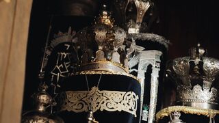 religious artifacts associated with jewish religion | Professional HD Video
