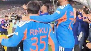 Winning movements of India in T20 world cup final