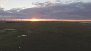 Moving Backgrounds 4k - WALLPS - sunrise drone video | Trending HD Video