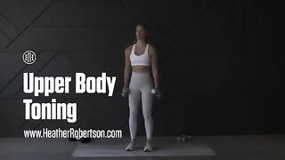 Upper Body Toning in a Variety of Ways