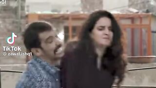 Saba Qamar is Grabbed by The Man Forcefully