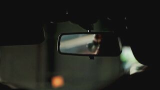 Scarred - car ride through city streets rearview perspective | Trending HD Video