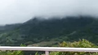 A Windy day at the Balcony
