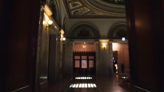 a low angle shot of a glass dome | Professional HD Video