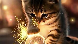 القط البريئ