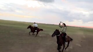 Horses Running
