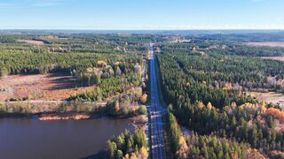 4K resolution - scenic aerial view of swedish countryside | Trending HD Video