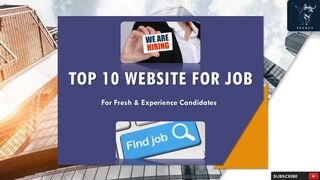 Top 10 website for job | for fresh & experience candidates
