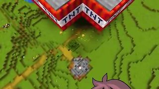 Satisfy minecraft video of EXPLOSIONS TNT   ????