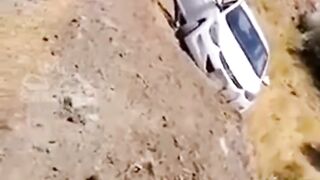Strangers saved driver just in time