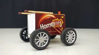 How to make a mini matchbox toy car ???? at home