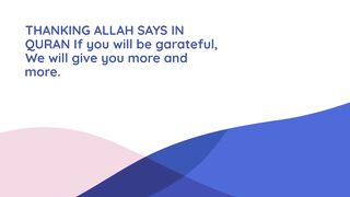 THANKING