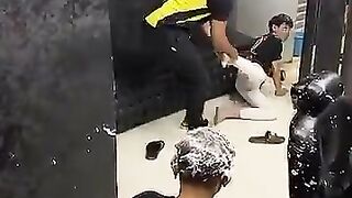 Funny hair dresser| hahaha.