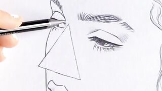 Easy nose drawing| Learn