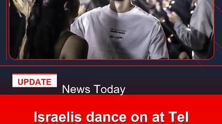 Israelis-dance-on-at-Tel-Aviv-'bunker-party'-as-missiles-fly