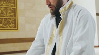 Notes on Being a Man - a man wearing taqiyah while praying | Trending HD Video