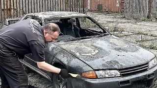 This Nissan Skyline GT-R R32 Burned Down… ????