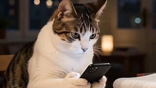 focus studying ???? #cat #fyp #ai