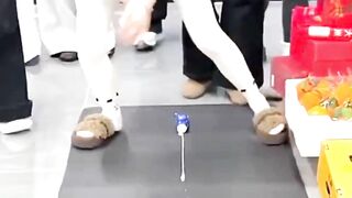 The Great Toothpaste Pushing Championship