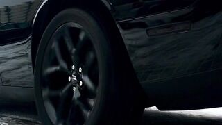 Electric car - close up of dodge car starting | Trending HD Video