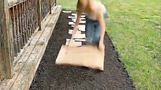 Landscaping And Hardscaping Oddly satisfying ASMR Videos oddlysatifying oddlysatisfyingvideo hardscaping landscaping