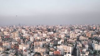 4K Computer Monitor - aerial 4k drone view of dhaka cityscape | Trending HD Video