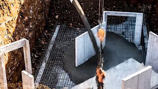 Secret Underground House Build