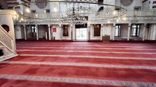 intricate interior of a historic mosque | Professional HD Video