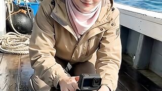 Giant Sea Turtle Explores a Sunken Cruise Liner  #shorts