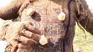 Unique Sack Fishing Trick! #viralfishing #funny #shortreels #unique #amazing #trick