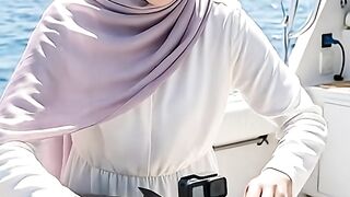 Sword Fish with a GoPro Explores a Sunken American Submarine #shorts