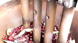 Maharashtra, India Famous Spicy Masala Making