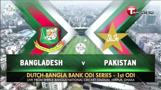 Pakistan vs Bangladesh 1st ODI 1st inning highlights