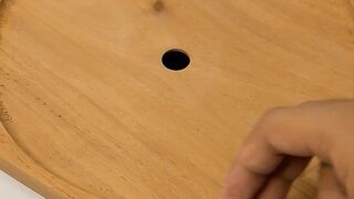 Wooden ASMR Marble Run Satisfying Motion