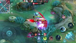 SABER One Shot Combo | Enemy Marksman Deleted! | Mobile Legends #shorts