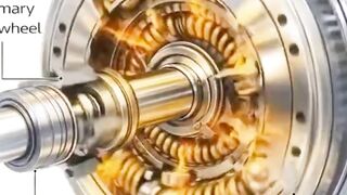 This is the secret of the dual mass flywheel in a diesel engine! ????????