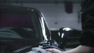 Electric car - shiny black car | Trending HD Video 2