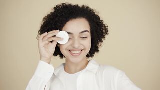 The Shy Snow Woman and the Cursed Ring - a woman cleaning her face with a face towel | Trending