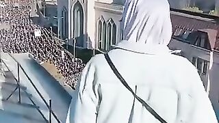 Eid Prayer in Moscow, Russia