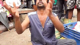 Insane Red Scrambled Eggs by Indian Uncle!