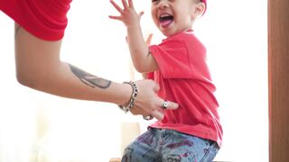 Funnyfuzzy - a father spending time with his child | Trending HD Video