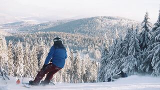 Winter solstice - winter snowboarding in the mountains 6 | Trending HD Video