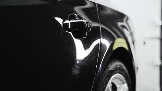 car accident lawyer - scratches on a shiny black car | Trending HD Video