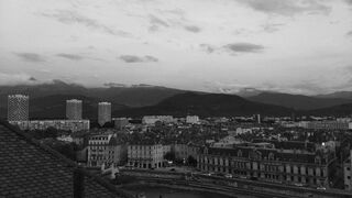 4K resolution - scenic view of grenoble with mountains | Trending HD Video
