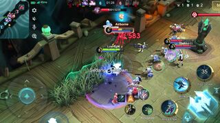 Saber One Shot Combo! Enemy Deleted Instantly | Mobile Legends #shorts 2