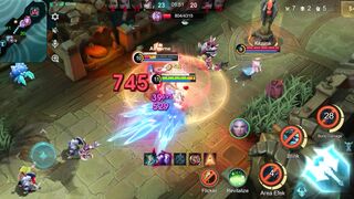Saber One Shot Combo! Enemy Deleted Instantly | Mobile Legends #shorts 4