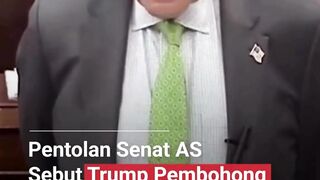 Pentolan Senat AS sebut Trump “pembohong kelas kakap”