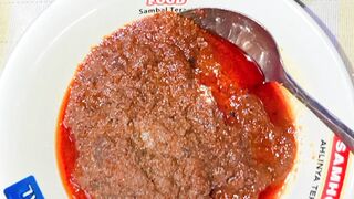 Today's menu is full, guys, starting from rendang fish, chicken and eggs, everything is available????????????????